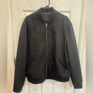 Men’s black Express bomber jacket